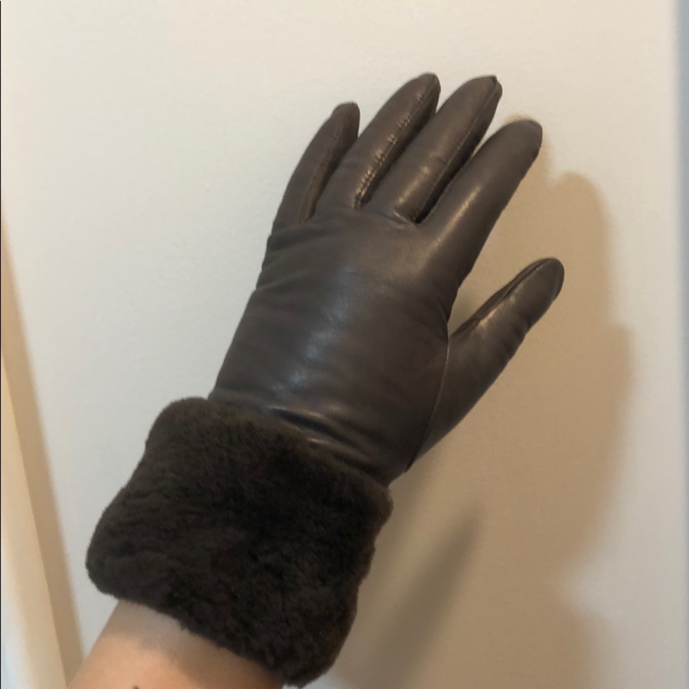 Ugg Leather Gloves